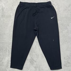 Nike Sweatpants Womens 1X Plus Black CLCTN Sportswear Club Fleece